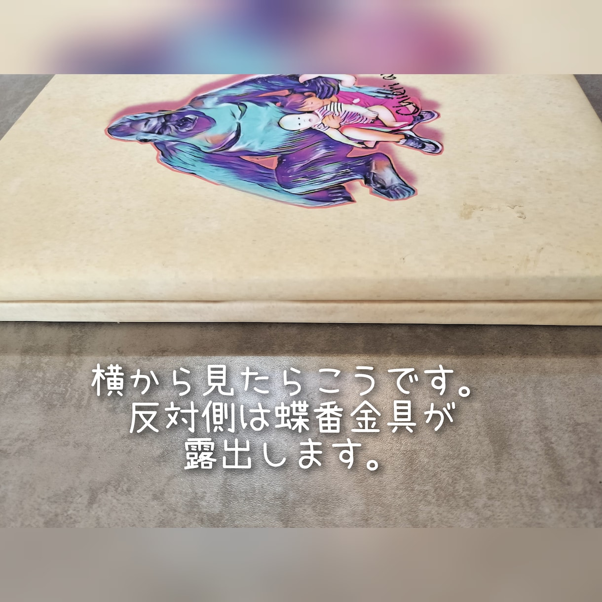 カレンダー隠しお作りします 予定表をスマートに収納。来客時には素敵なファブリックパネルに イメージ9