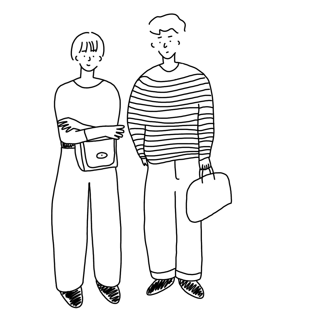 イラストお描きします シンプルなイラストでちょっとの柔らかさを出しましょう イメージ5