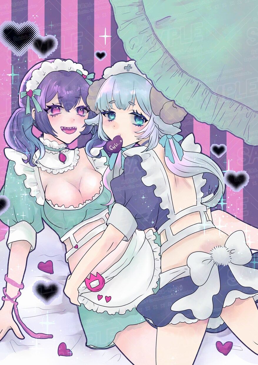 商用利用込み！最短３日で！かわいいイラスト描きます アイコン、サムネ用や立ち絵、１枚絵に使えるイラスト！ イメージ6