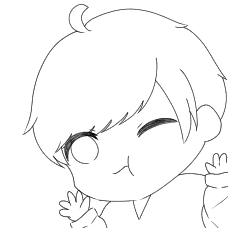 ゆるふわっとしたミニキャラアイコンを描きます 可愛い絵で癒されてみよー！！！ イメージ1