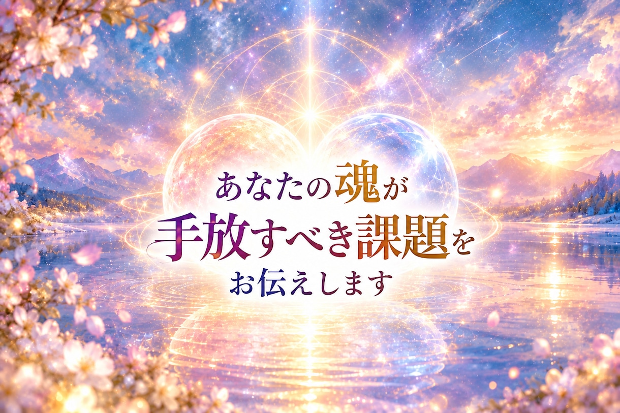 年末限定☆2026年内に手放すべき課題を鑑定します 来年へ持ち越す前に今手放すべき課題と進む方向をお伝えします イメージ2