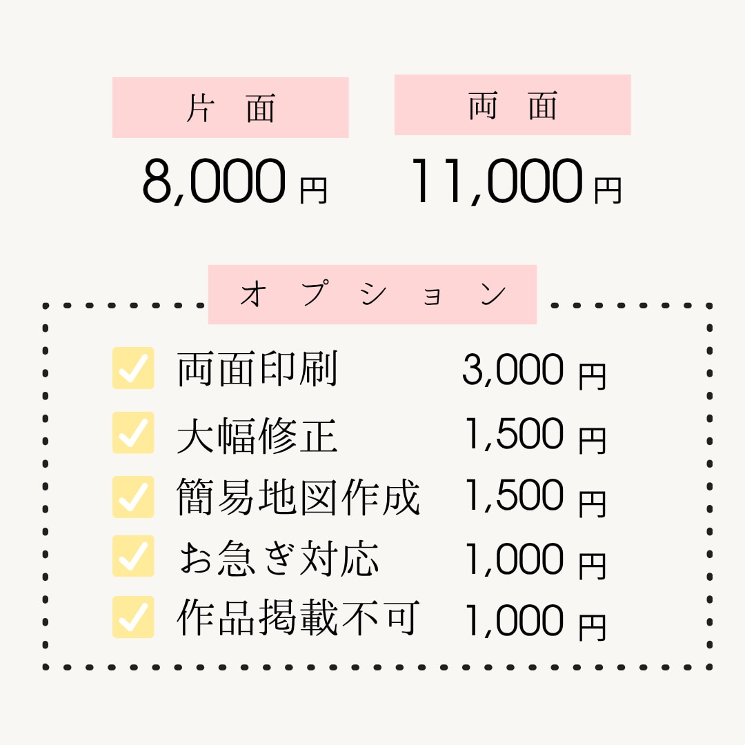 先着5名様半額！見やすい、伝わるチラシ作成します 必ずターゲットに刺さる！そんなチラシをご提案します イメージ2