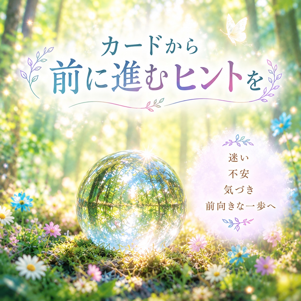 どうしたらいい？にオラクルカードでお答えします 迷いや悩みに寄り添い、前に進むヒントをお届け໒꒱˚.* イメージ3