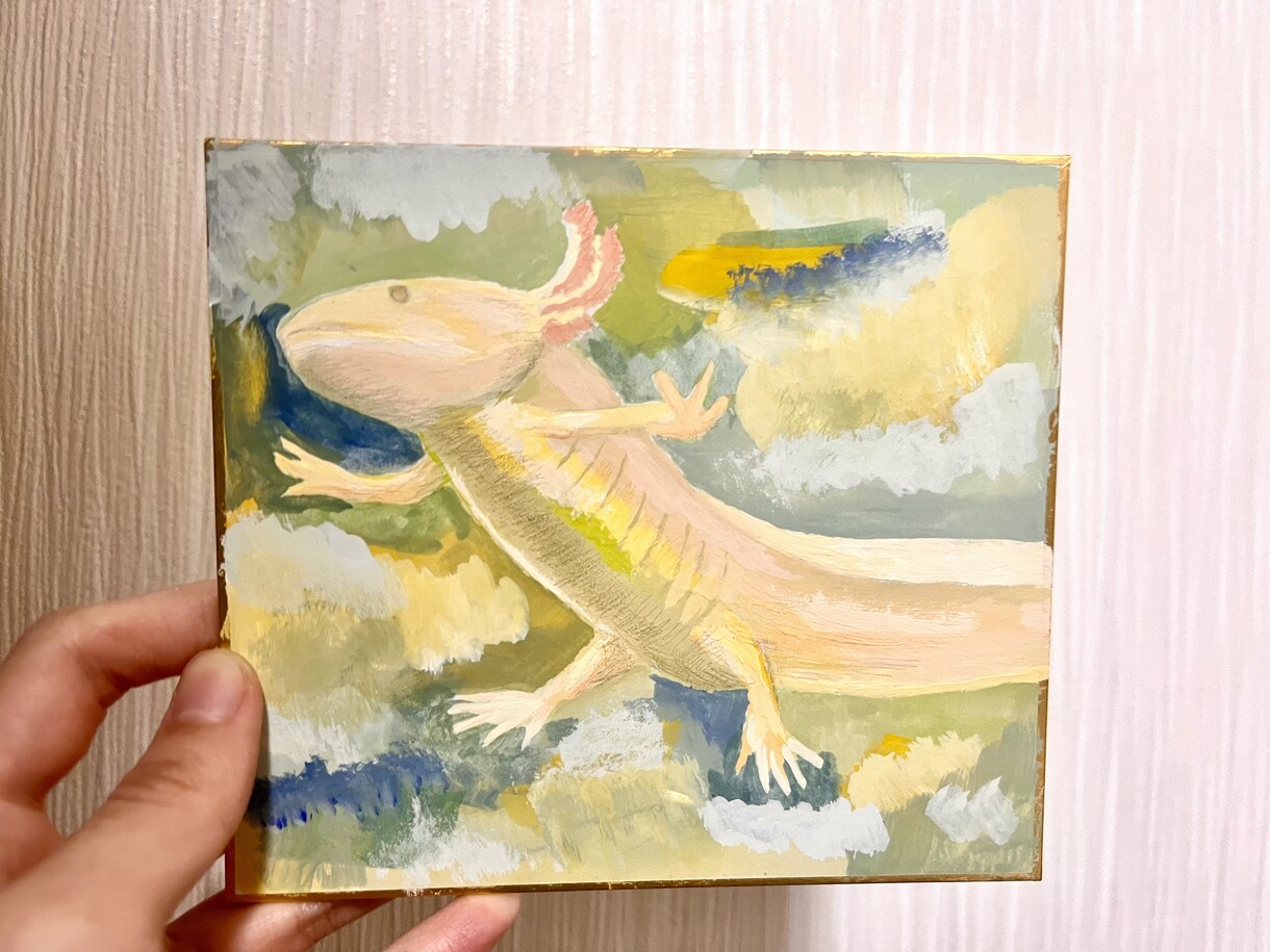 あなたの大切な家族を個性的に描きます 家に飾ったり、プレゼントとしていかがですか? イメージ1