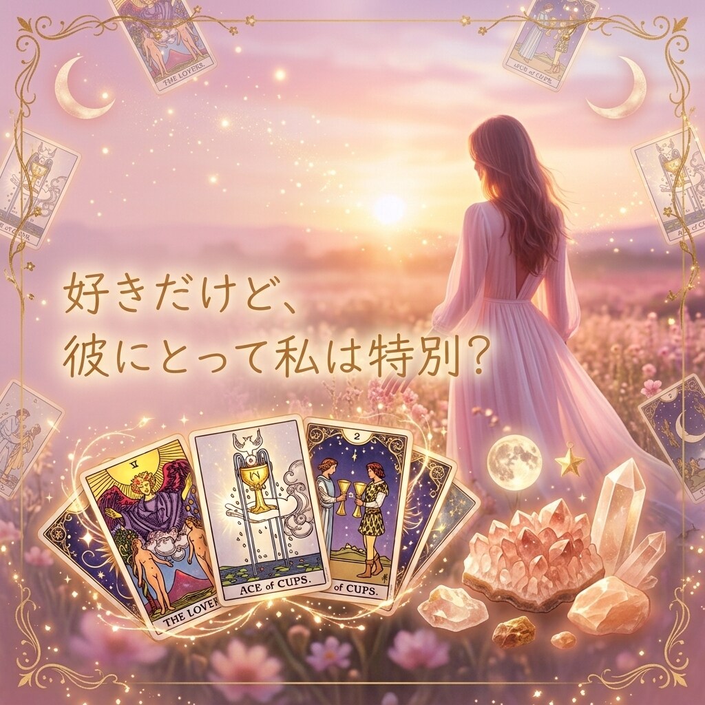 タロット×チャネリングで相手の気持ちを鑑定します あの人の本音を、霊感とタロットでお届けします イメージ3