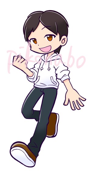 ぷよぷよ風の絵柄でイラスト・アイコン描きます お持ちのキャラや人物写真をぷよぷよ風イラストにします！ イメージ7
