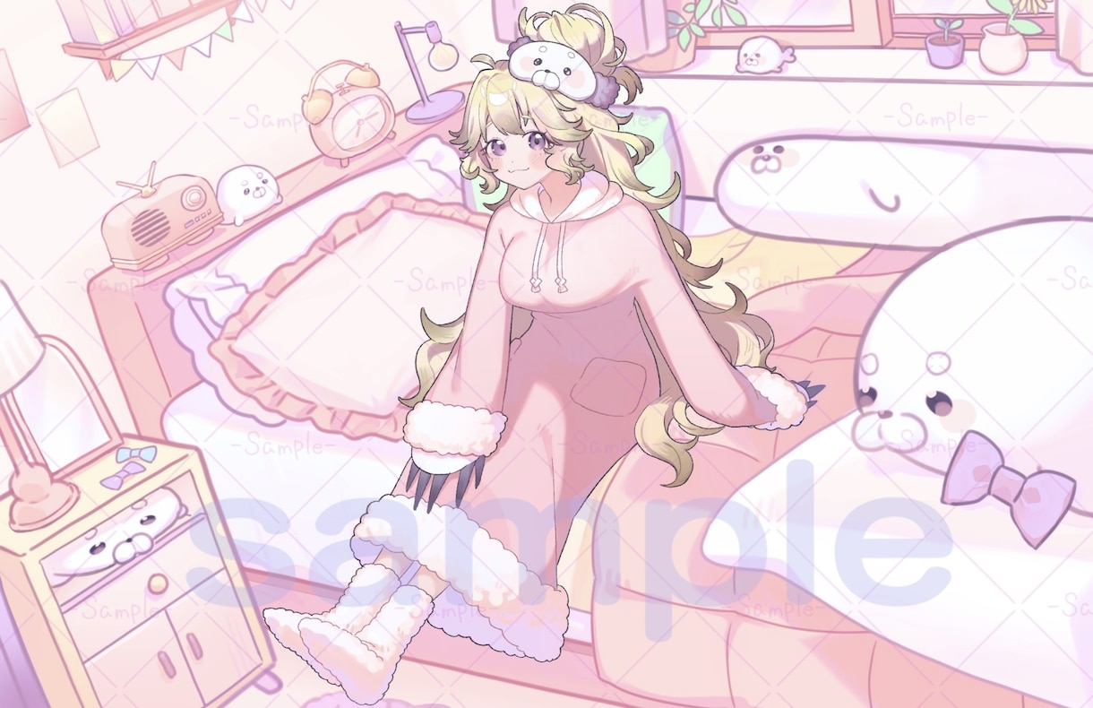 可愛い活動用イラスト描けます 小物やスイーツやアクセなど要素を取り入れます イメージ4
