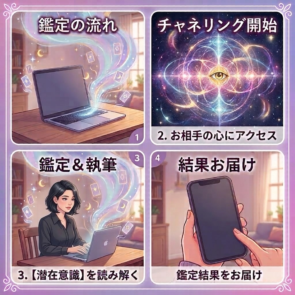 お相手の気持ちや本音をチャネリングで鑑定します 先着３名様限定❣️お相手の潜在意識から本音をお伝えします イメージ2