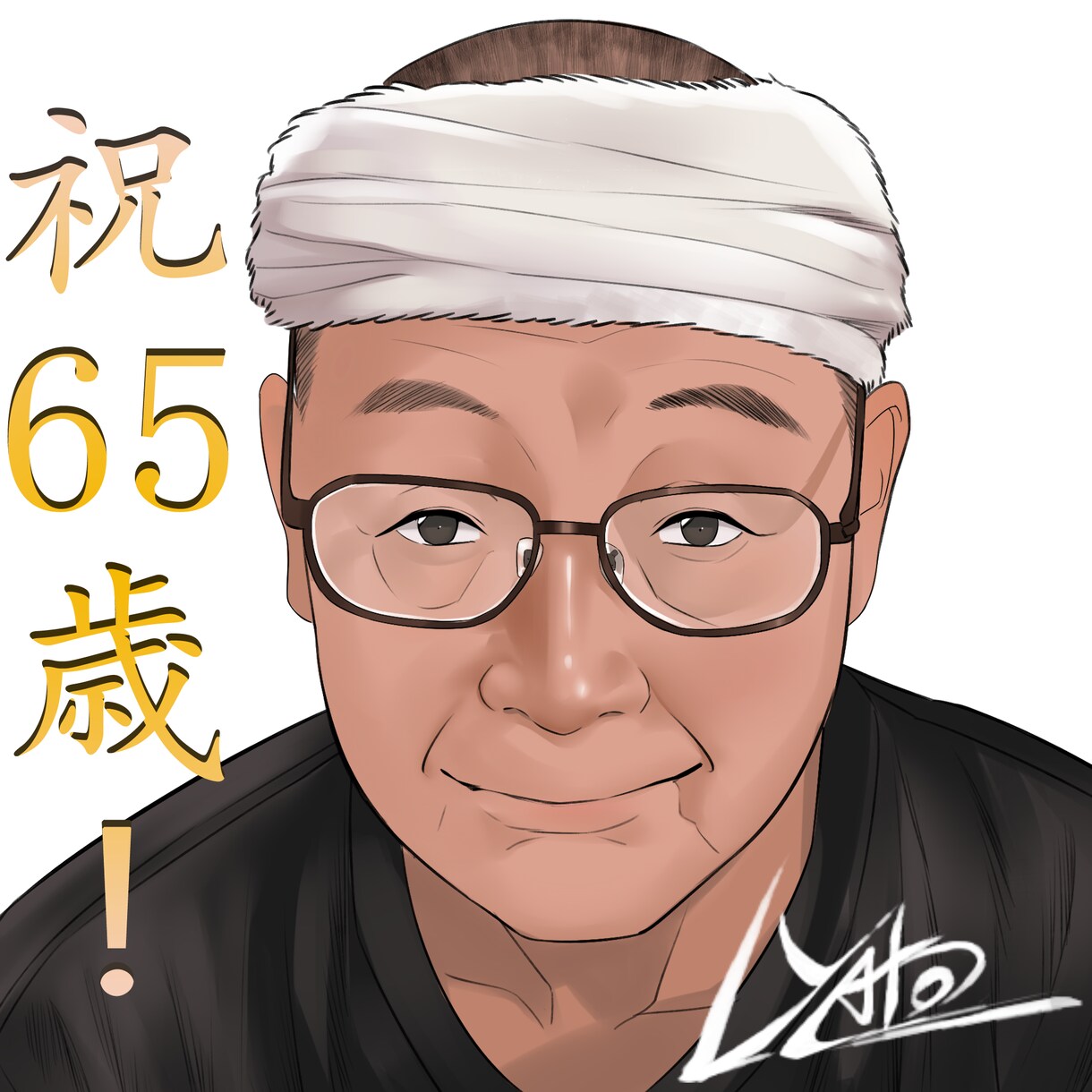 お写真をもとに似顔絵描きます 最速で即日完成！　アイコンやウェルカムボードにどうぞ！ イメージ2