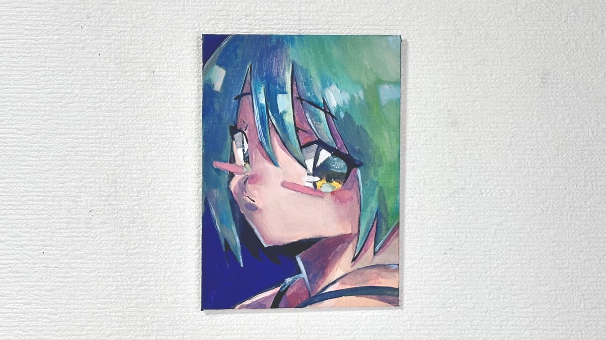 アナログ・デジタルで女の子のイラストを描きます 平成風・ネオレトロな絵柄で可愛い女の子！水彩、油絵、デジタル イメージ3