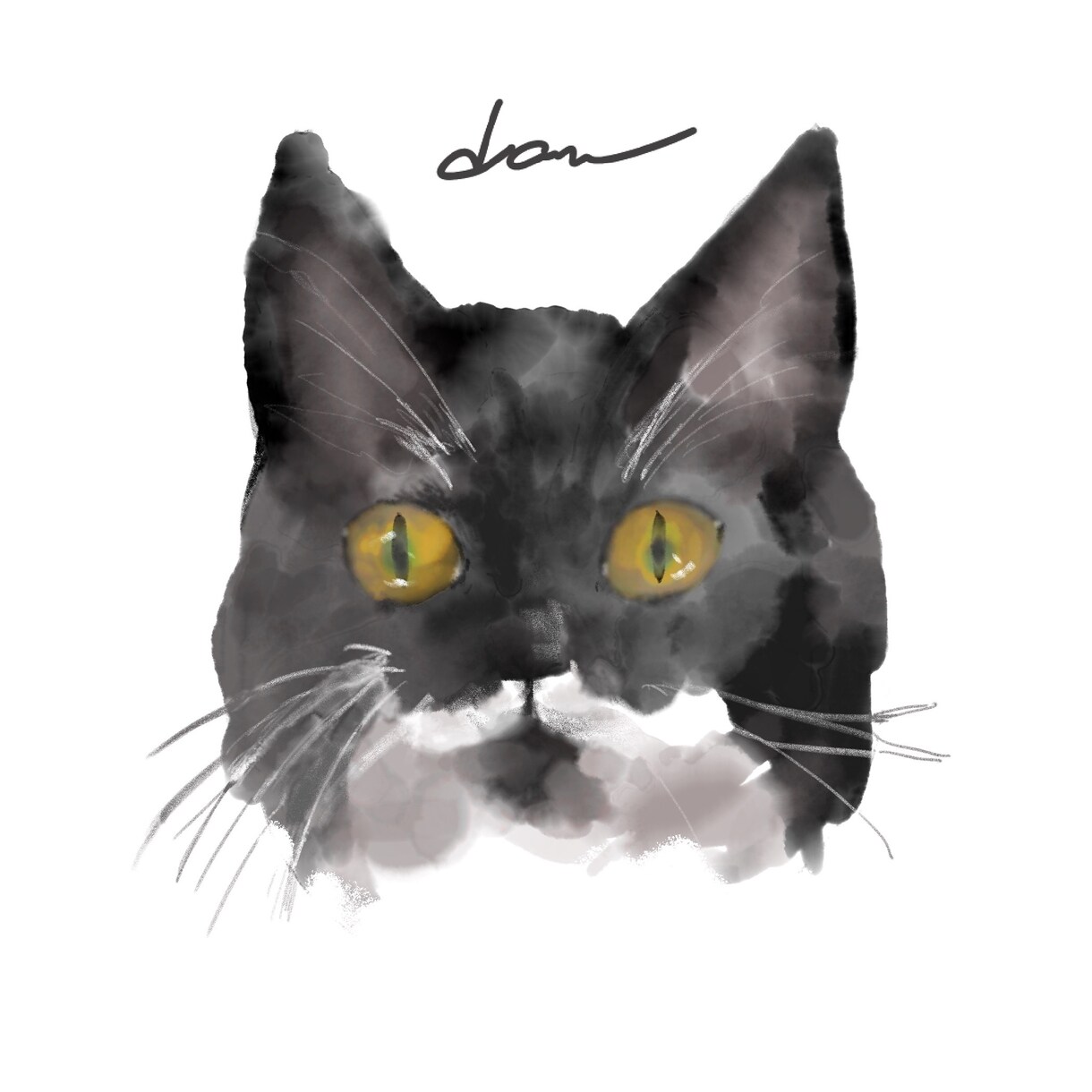 ペットの似顔絵イラストお描きします 動物なら何でも受け付けております！ イメージ3