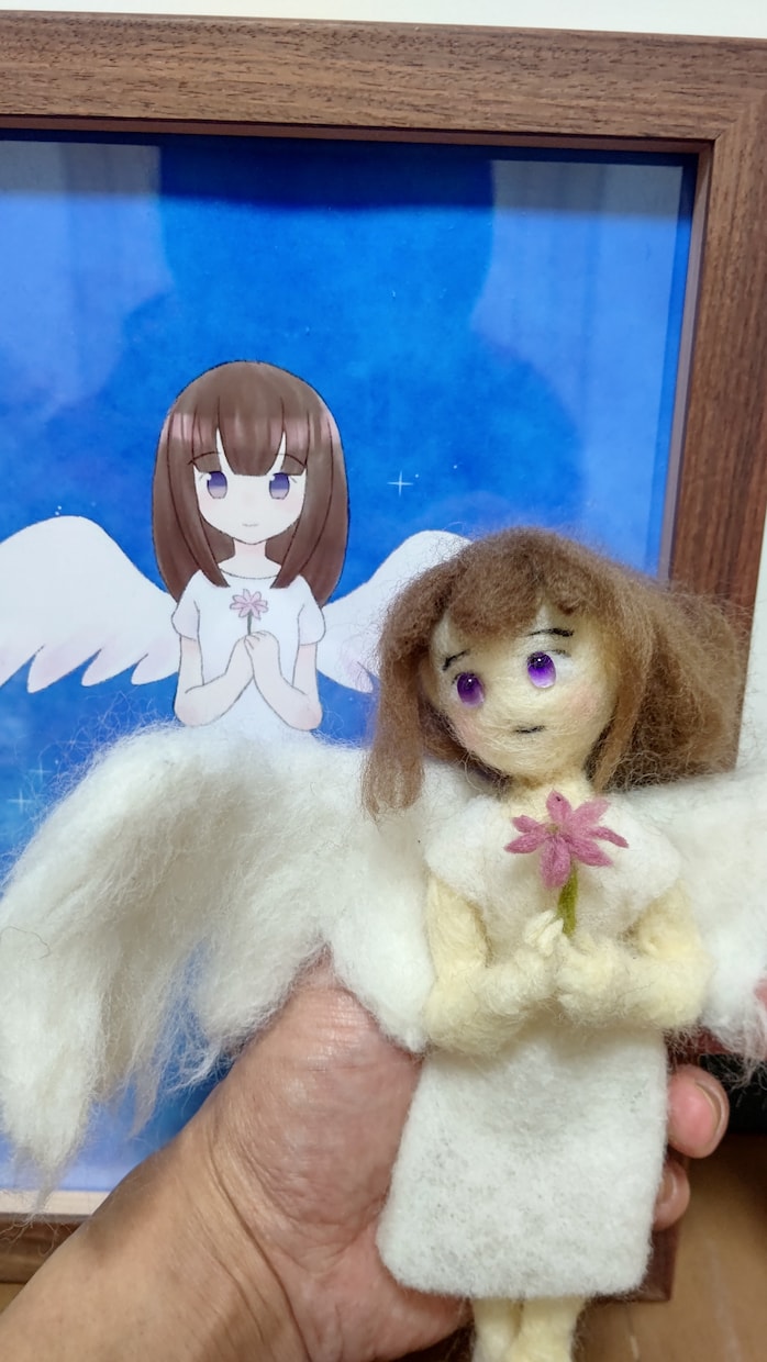 貴方のイラストや写真を羊毛フェルトで立体化します あなただけのオリジナルマスコットを作成しませんか？ イメージ2