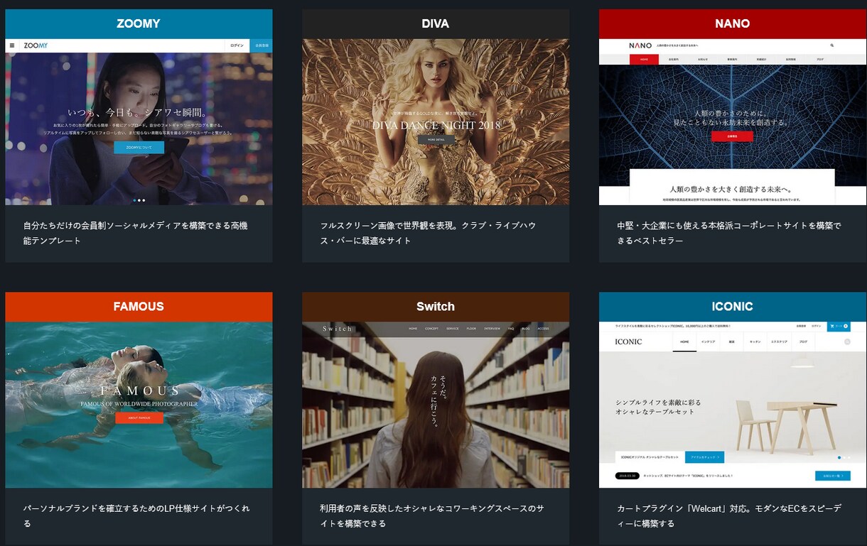 WordPress既存テーマでサイト制作しますます かっこいい、美しいWebサイトを低コストでご提供いたします イメージ5
