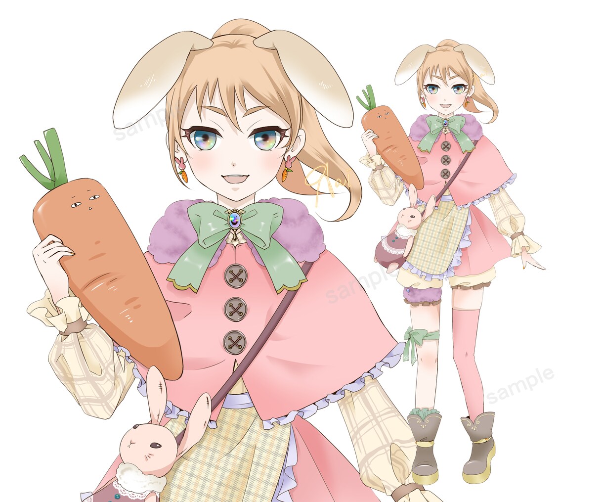 アイコン・サムネ・立ち絵(IRIAM)描きます ３月まで限定価格☆商用込☆ご相談お気軽に⭐︎ イメージ8