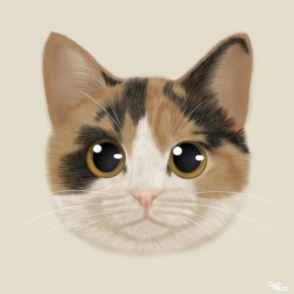 猫似顔絵描きます お写真をもとに可愛い猫ちゃんを描きます イメージ4