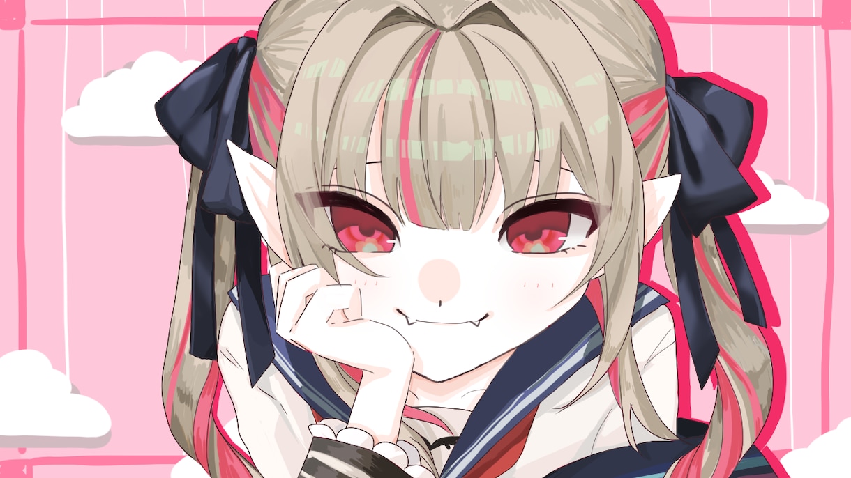 可愛いイラスト描きます SNSのアイコン、TRPGなどの立ち絵を募集しています イメージ1