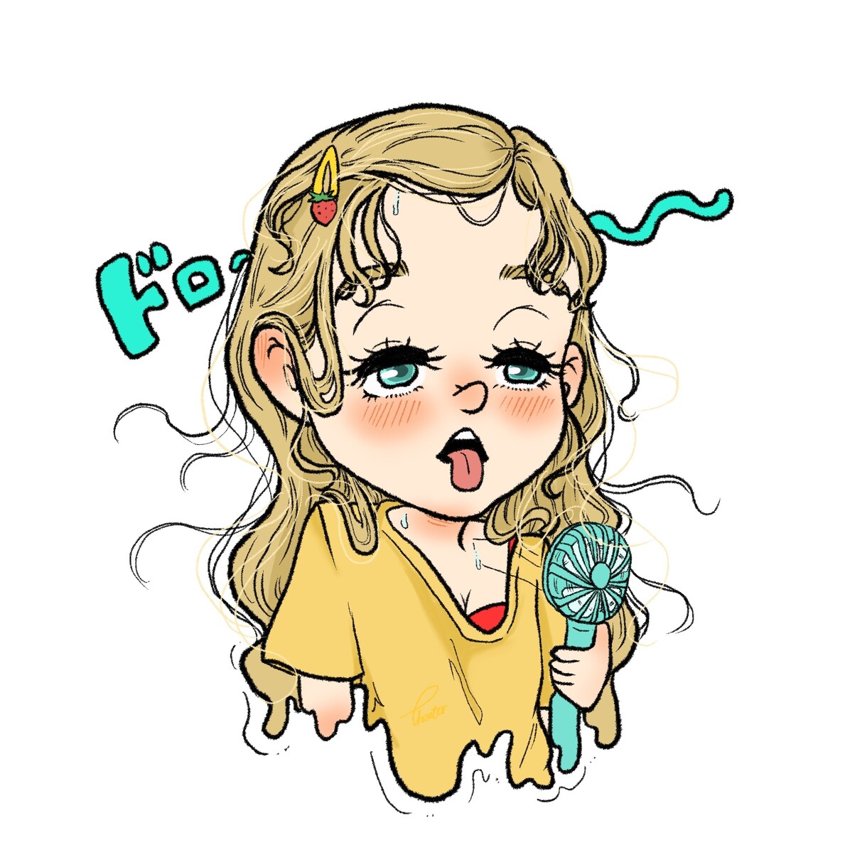 SNSのアイコン、イラスト描きます ゆるかわな女の子たちのイラスト描きます! イメージ2