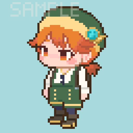 ミニキャラドット絵アバター作ります pictSQUARE・ピクリエ用ドット絵作ります イメージ6