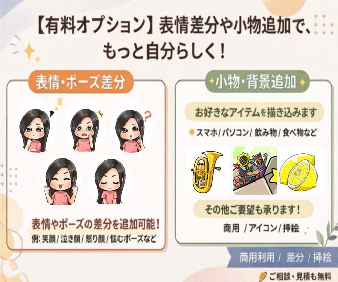 SNS活動を彩る！あなたの”分身”アイコン描きます 商用◎｜アニメ〜劇画など、多彩なタッチで印象に差をつけます✨ イメージ12