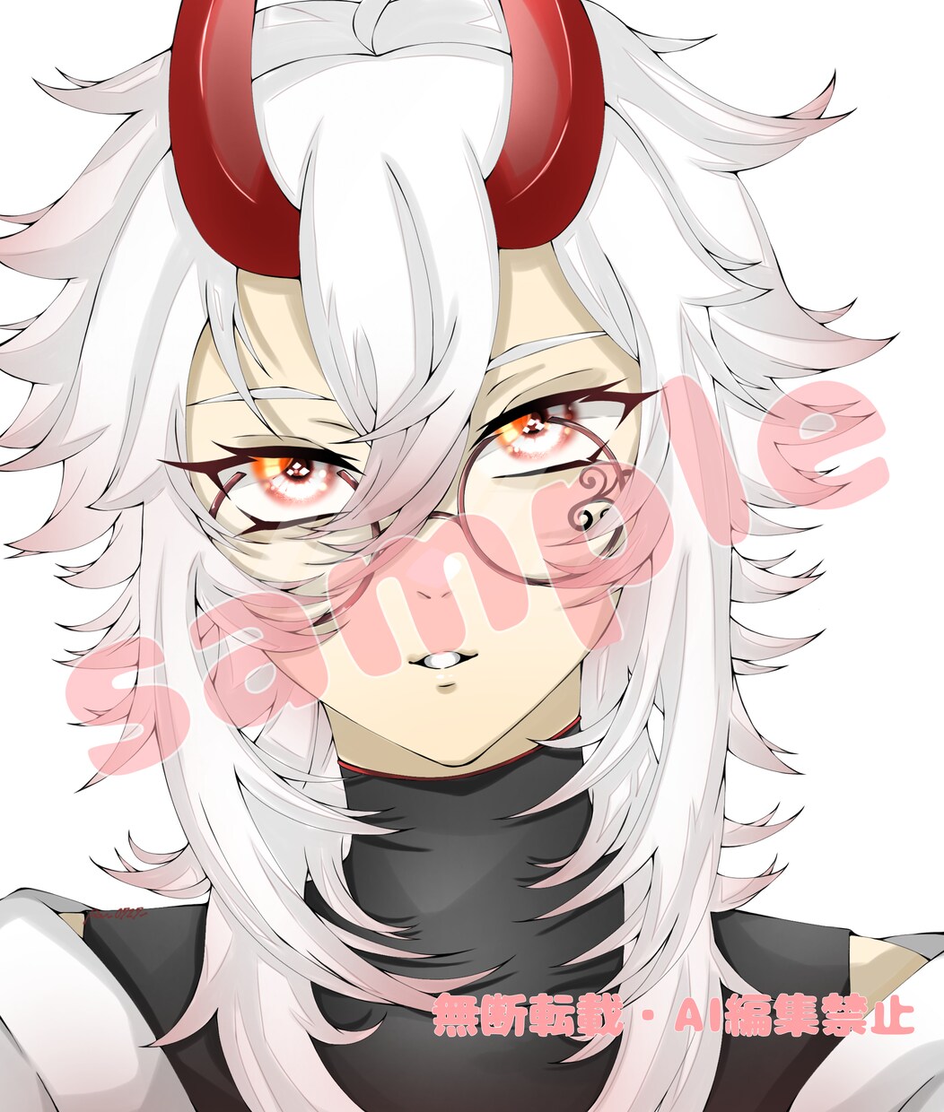 配信用オリジナルキャラクター製作します 他では無い透明感のあるイラストをお届けします イメージ4