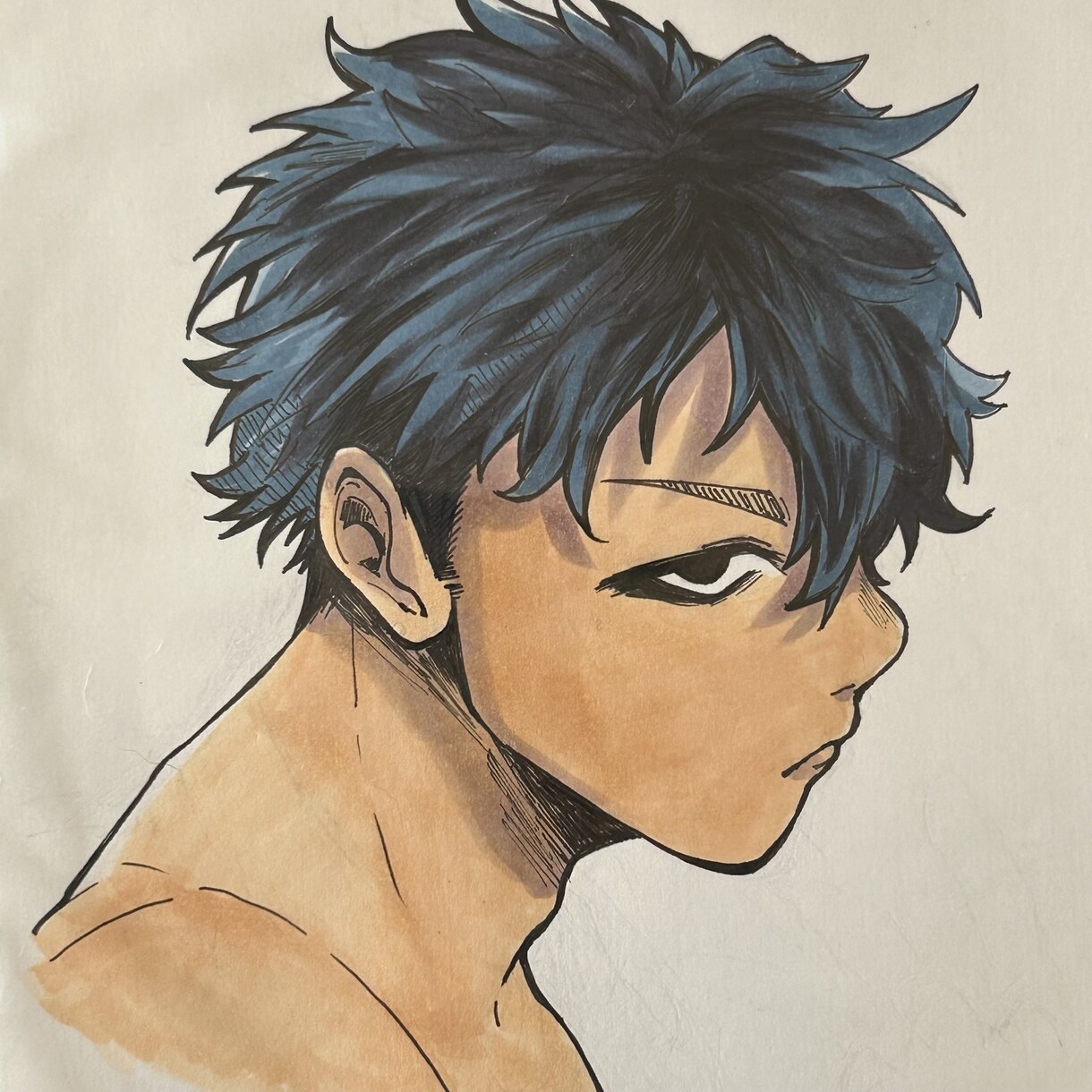 男性キャラが好きな方へ提供します とても顔の良いオリジナルキャラを描いています。 イメージ3