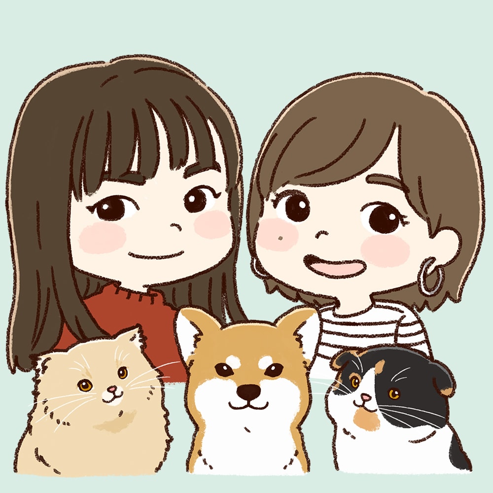 可愛いペットとの似顔絵を描きます SNSのアイコンや、お友達・ご家族へのプレゼントに！ イメージ5