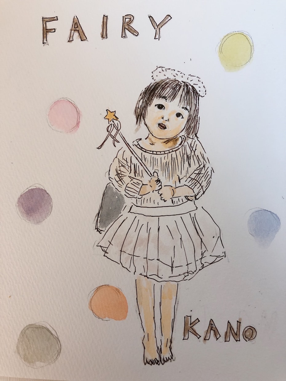 水彩画で似顔絵描きます お子さんの似顔絵やアイコン用の似顔絵描きます イメージ9