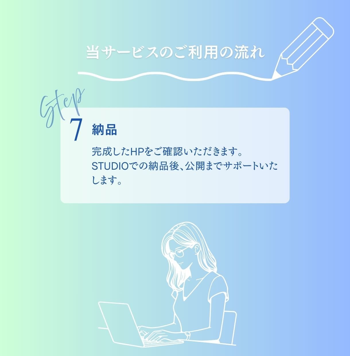 コスパ最強！高品質なHPをStudioで制作します 個人事業主向け｜修正無制限・丁寧サポート・スマホ対応 イメージ5