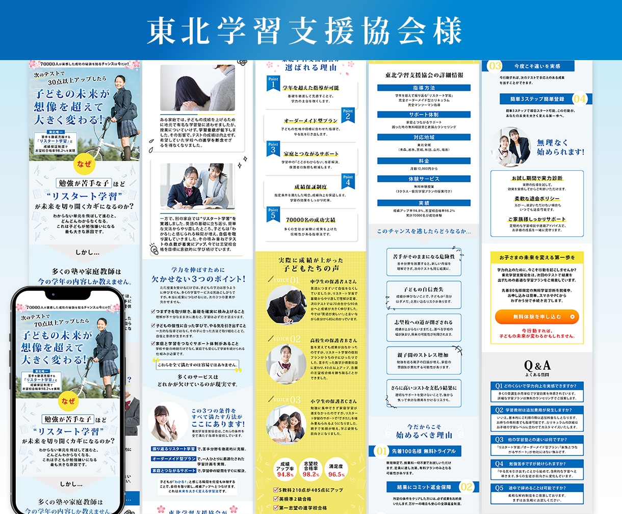 統計学×心理学！データ分析で売れるLP制作します 直感に頼らない、科学的根拠に基づくLP設計｜日米実績多数 イメージ5