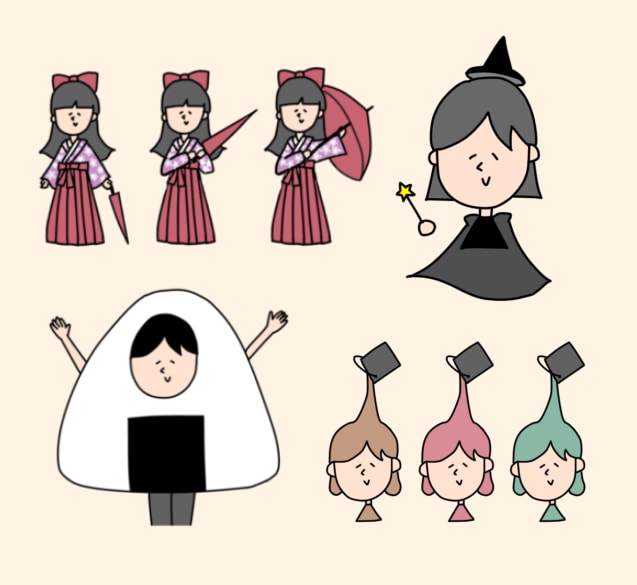 格安【最短即日】ゆるくてかわいいアイコン描きます 商用ok＊ゆるくてかわいい癒しちびキャラ＊シンプルでシュール イメージ7