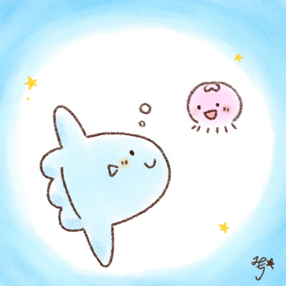 SNSなどで使えるアイコンキャラを描きます 癒し系・ゆるかわ系が欲しい方に イメージ2