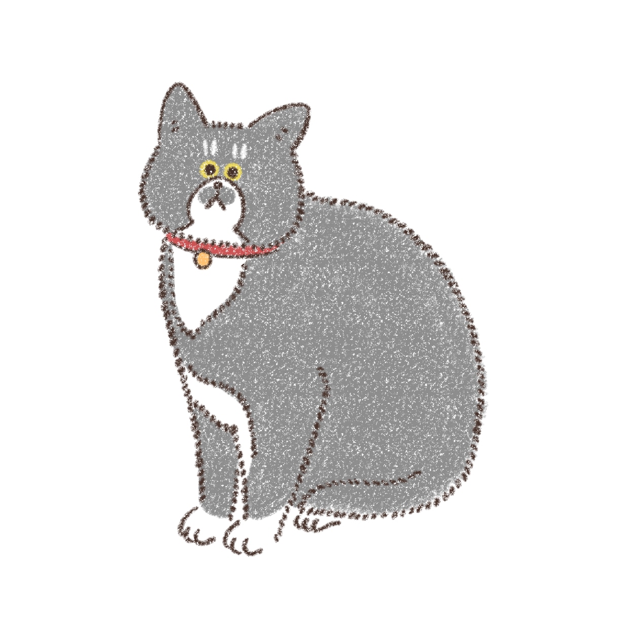 ゆるふわタッチで愛猫のアイコン描きます 世界に1枚だけ！愛猫のイラストをアイコンにしませんか？ イメージ4