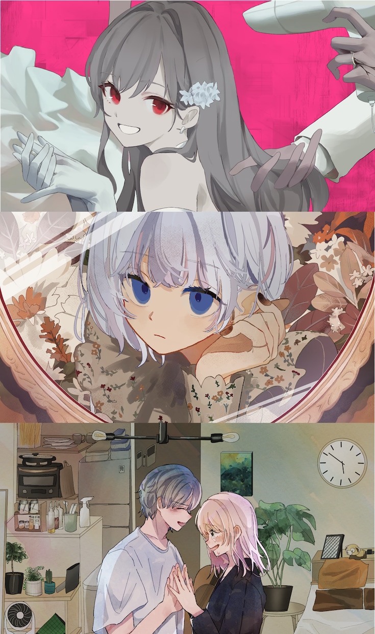 立ち絵・MVイラストなど！可愛いイラスト描きます アニメ系、リアル寄りなど、絵柄や塗りの変更対応してます！ イメージ10