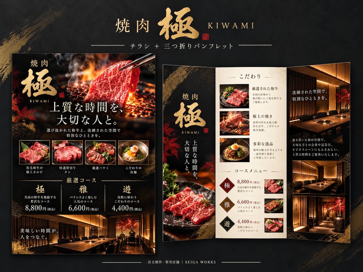 集客につながる店舗チラシをデザインします 飲食店・美容室・サロンなど魅力が伝わるデザインを制作 イメージ3