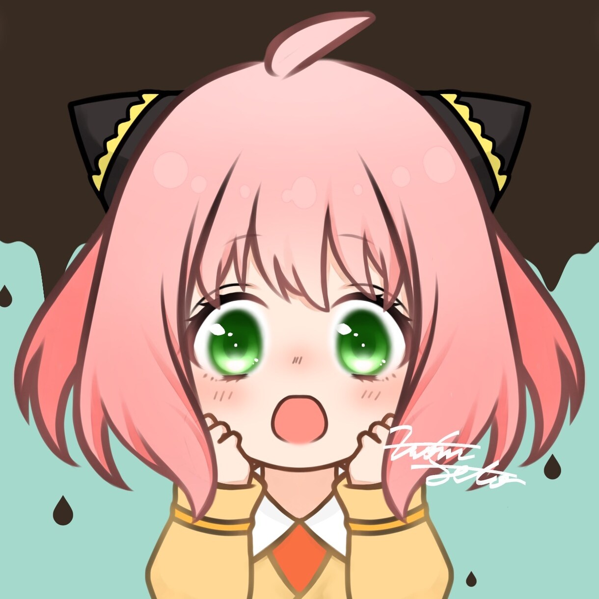SNS用アイコン描きます SNSのアイコンに困ってる方はいませんか?(❁´ω`❁) イメージ1