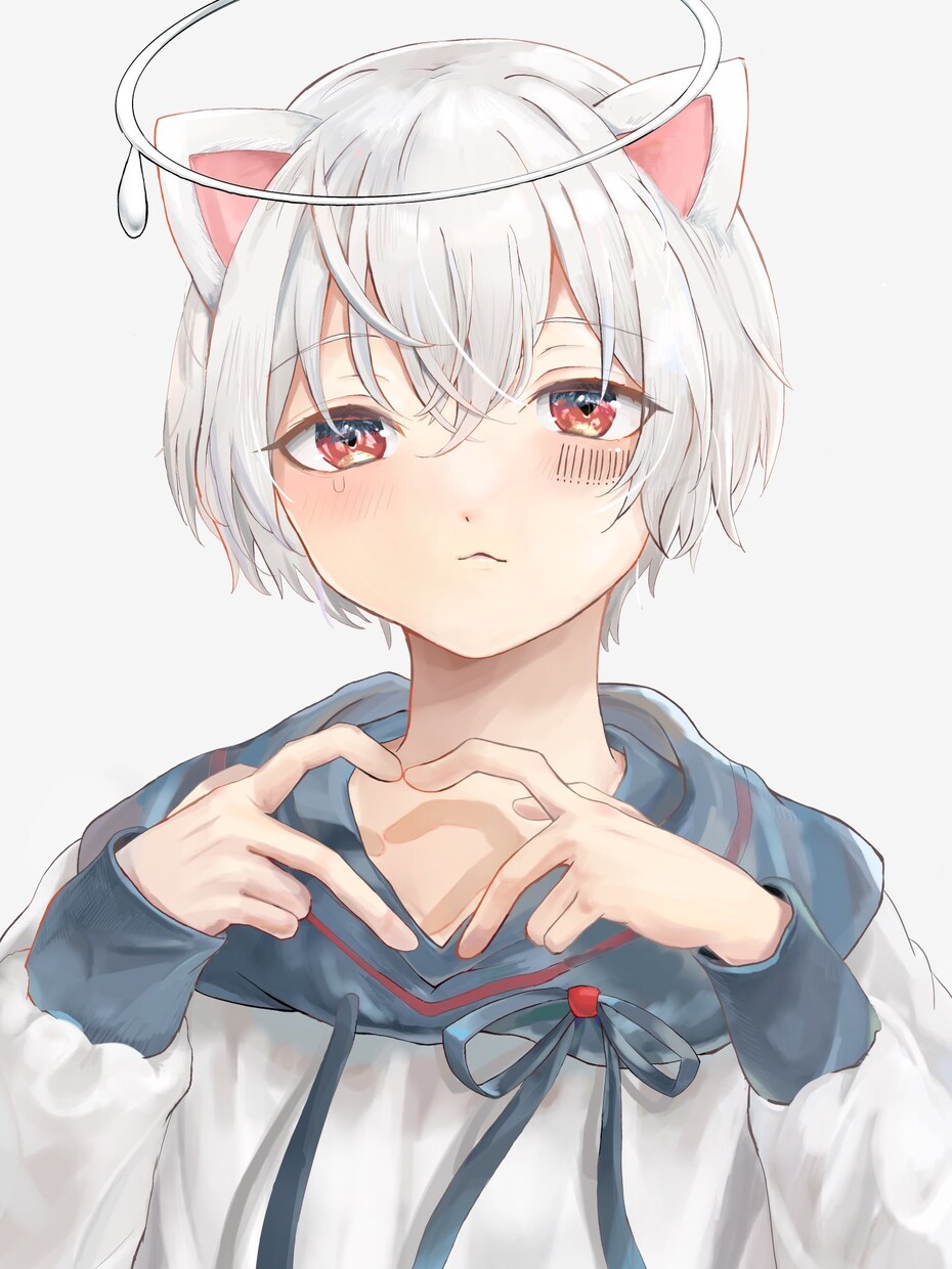 透明感のあるイラスト制作いたします アイコン、歌ってみた動画、サムネイル用など イメージ3