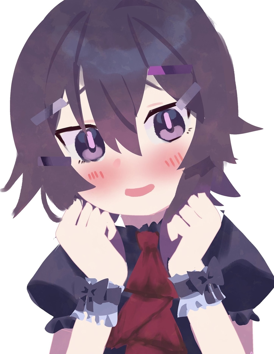 推しの照れ顔をバストアップで描きます あなたの推しやオリジナルキャラクターを、照れ顔で描きます✨️ イメージ1