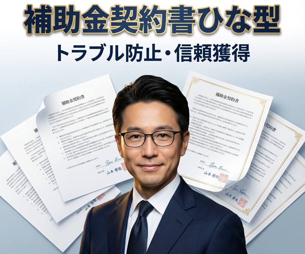 各補助金で活用できる契約書のひな型をお譲りします ～顧客とのトラブル防止および信頼感の獲得に繋がります～ イメージ1