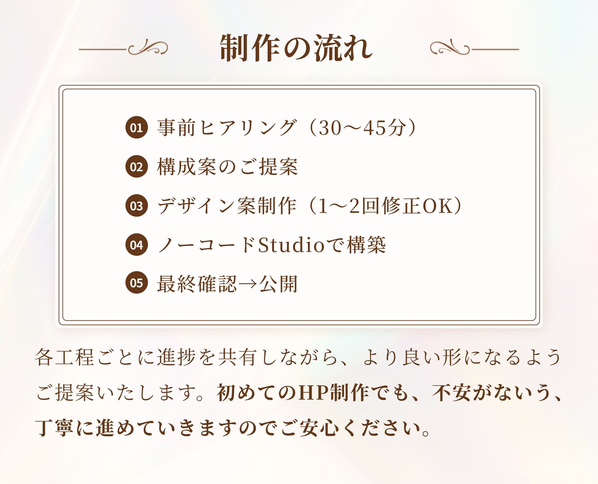 美容サロン専門！初回来店を後押しするHP制作します 集客・SEO・スマホ対応！初心者様におすすめホームページ！ イメージ5