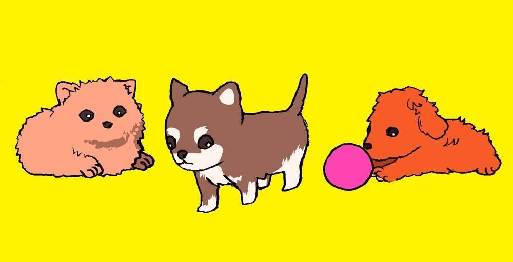 犬専用/少しリアルで漫画タッチのイラストを描きます SNSのアイコンやヘッダー、携帯の壁紙等…！ イメージ4