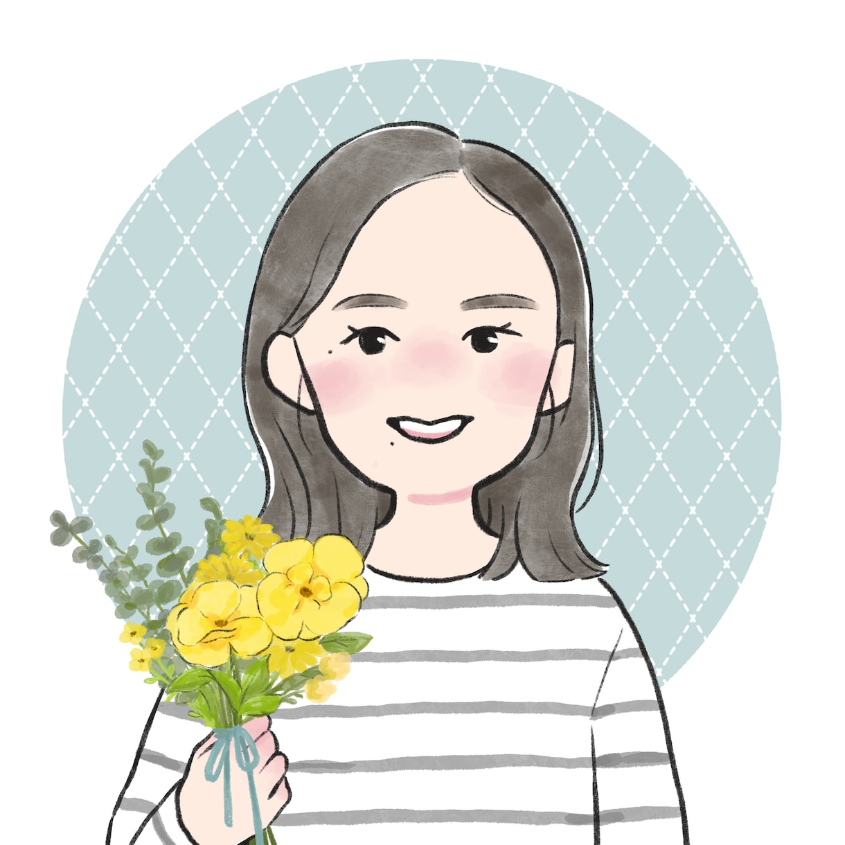 ゆるい全身イラスト描きます 似顔絵だけど似すぎないちょうどいいゆるさの似顔絵です！ イメージ5