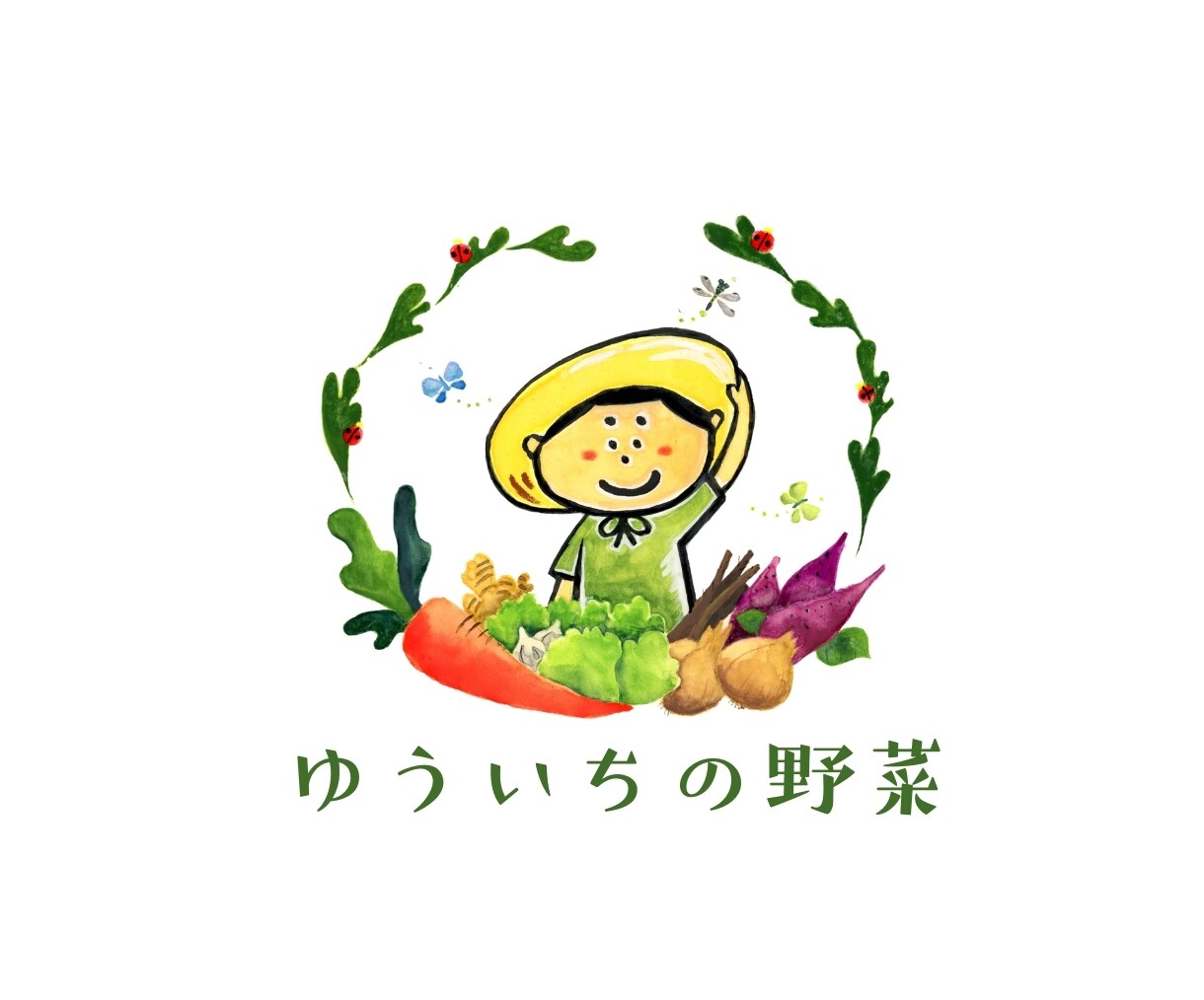 日本水彩画で上品で温かみのあるロゴを作成します 手描きならではの微妙な色使いや線で想いを形にします イメージ4