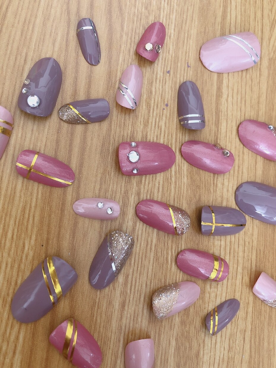 オーダーメイドネイルチップ作ります あなただけのオリジナルネイルチップ作りのお手伝いをします✨ イメージ2