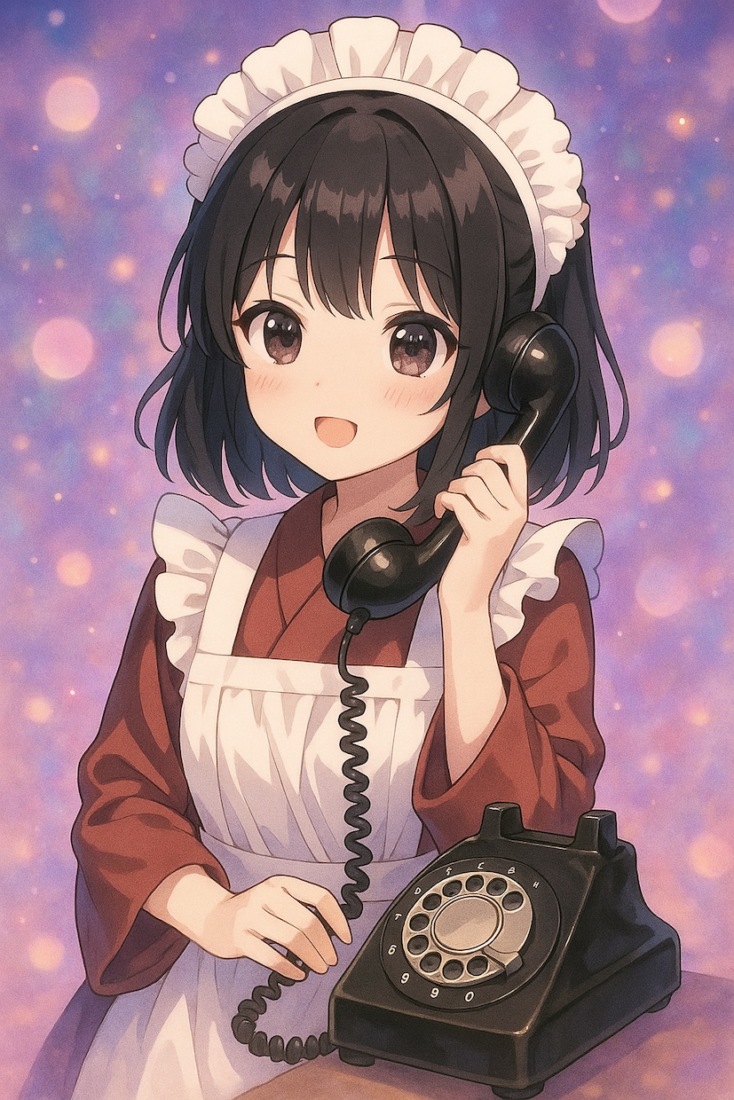 メイドがお話をお伺いします こ主人さま、お嬢さまの大切なお心、やさしくお手入れいたします イメージ1