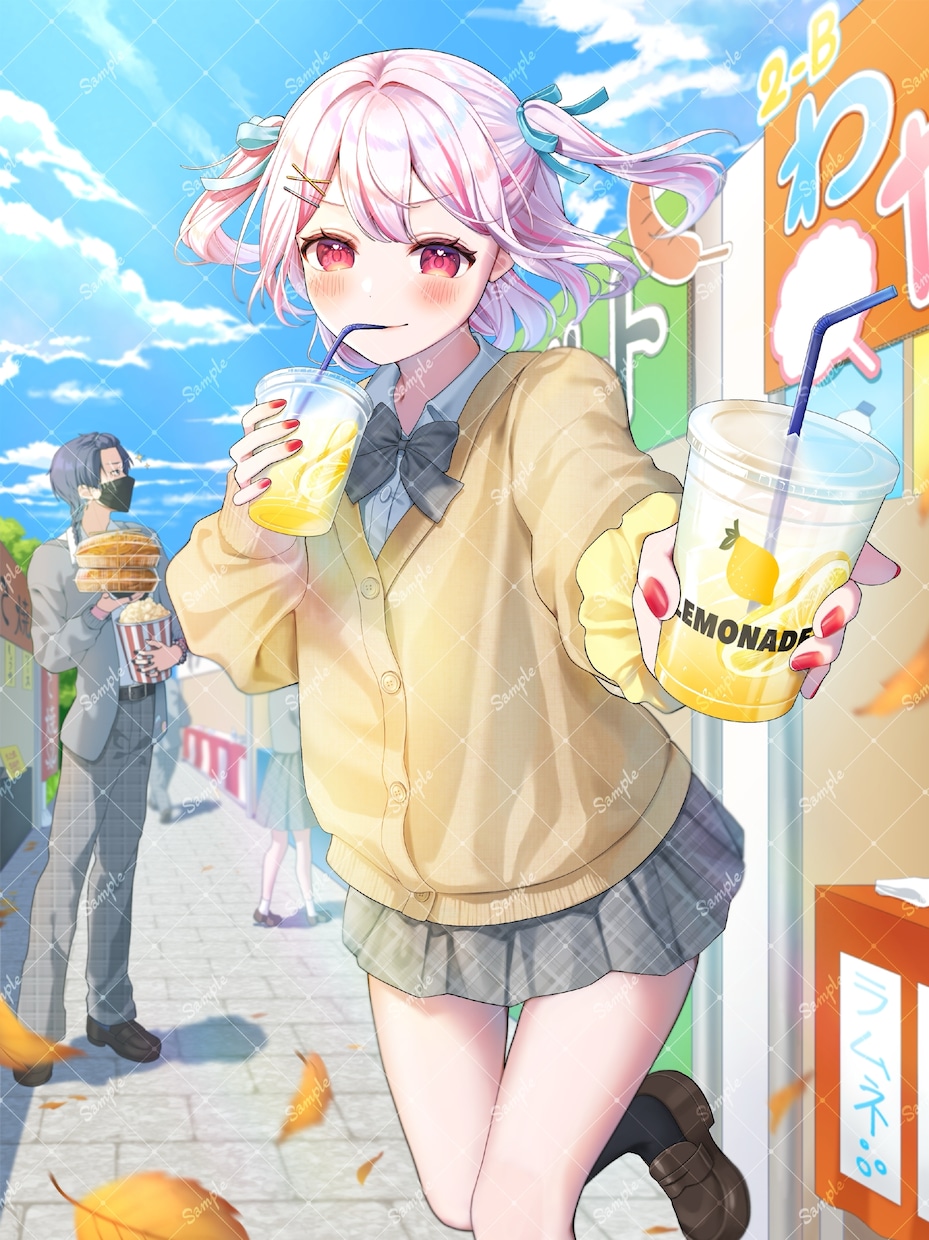 はっと目を惹く魅力的な立ち絵、1枚絵お描きします 可愛い～かっこいいまで！幅広くお受けできます イメージ2