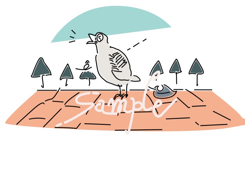 挿絵イラスト・似顔絵　描きます 色に特徴を付けたシンプルな線画です。 イメージ1