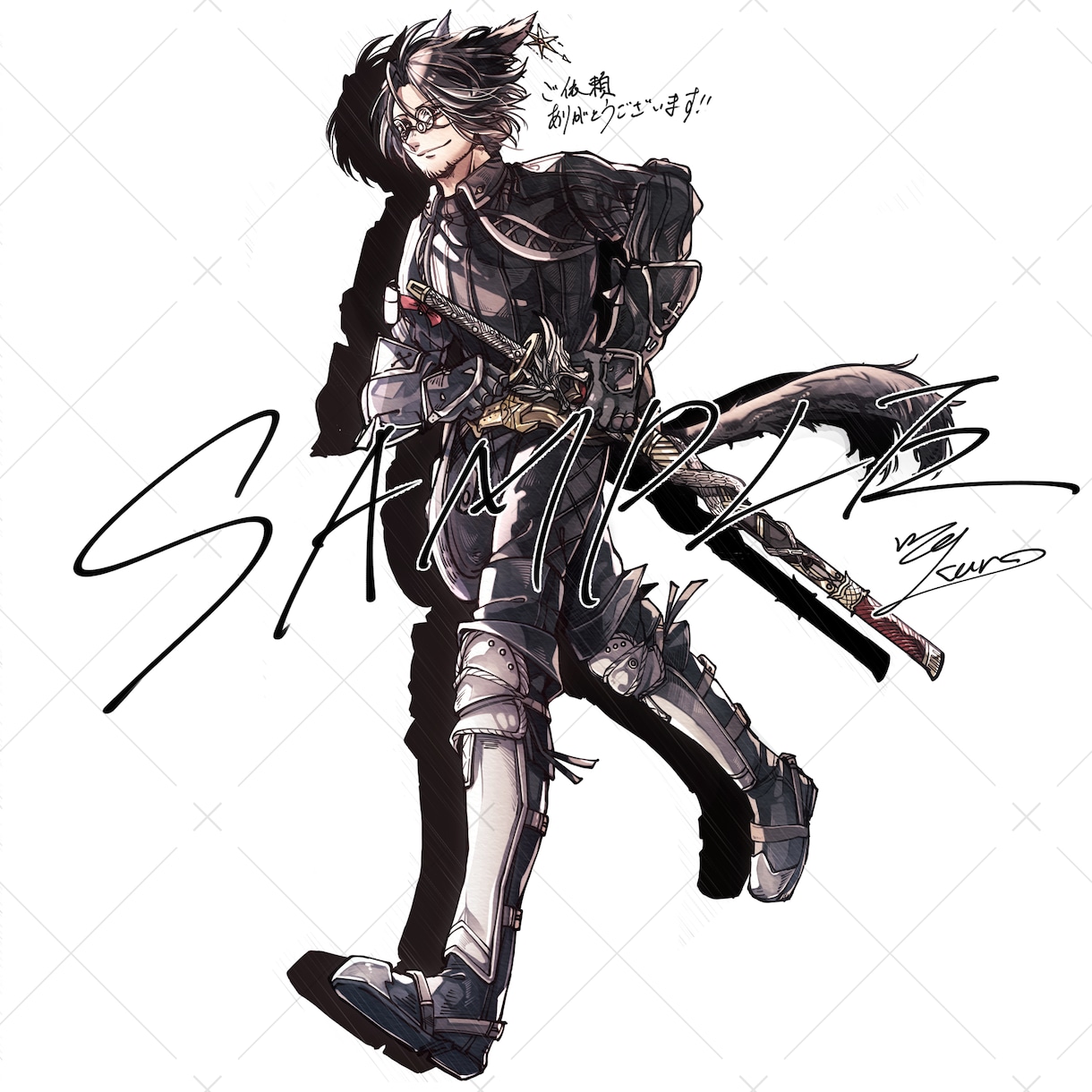 立ち絵制作承ります TRPG、ライバー活動等に必要な立ち絵の作成を承ります。 イメージ2
