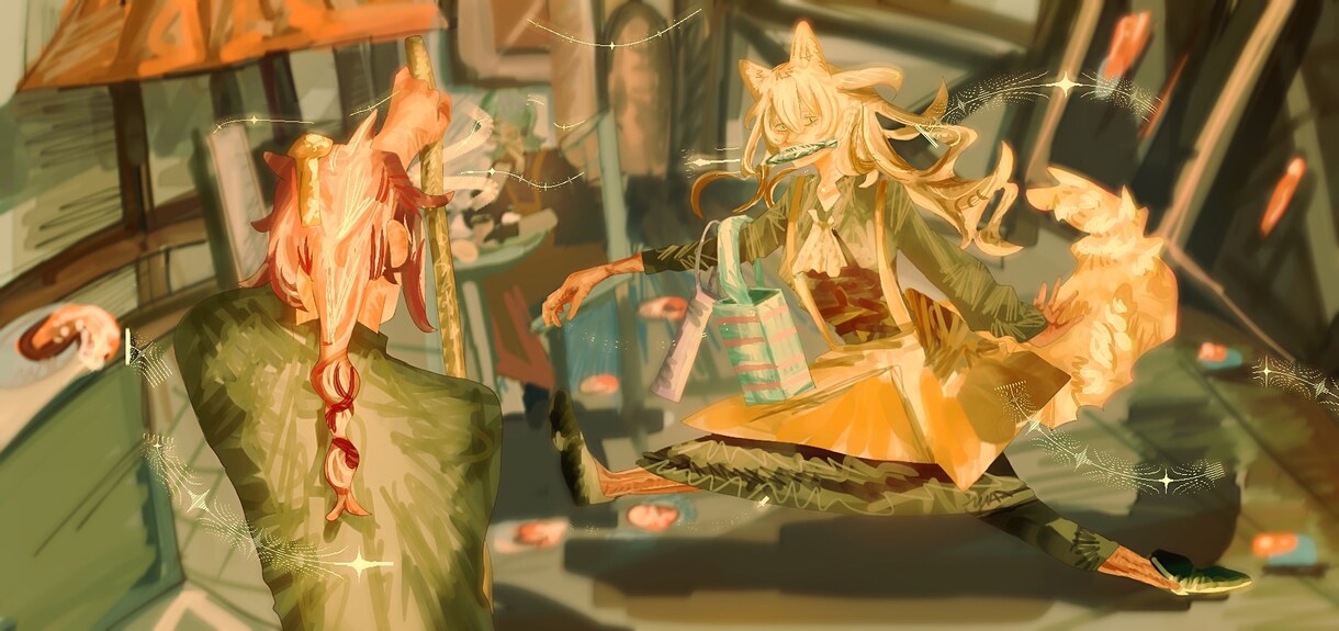 世界観を表現するイラスト描きます 重厚感あるイラストが得意です！ご気軽にご相談ください！ イメージ2