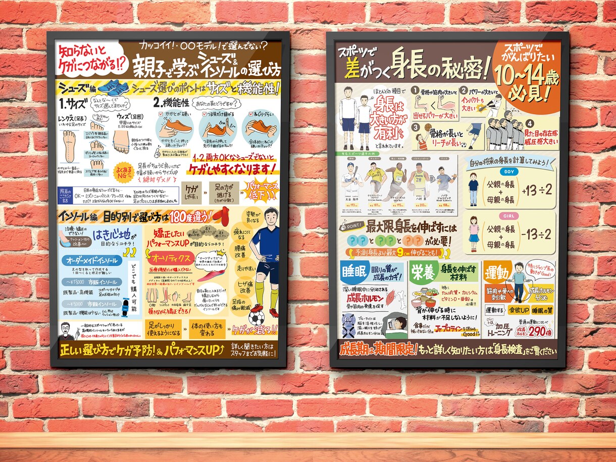 手描きのオリジナルポスターで商品の魅力伝えます 商品の補足説明にピッタリ！うまく伝えきれないことはPOPで！ イメージ1