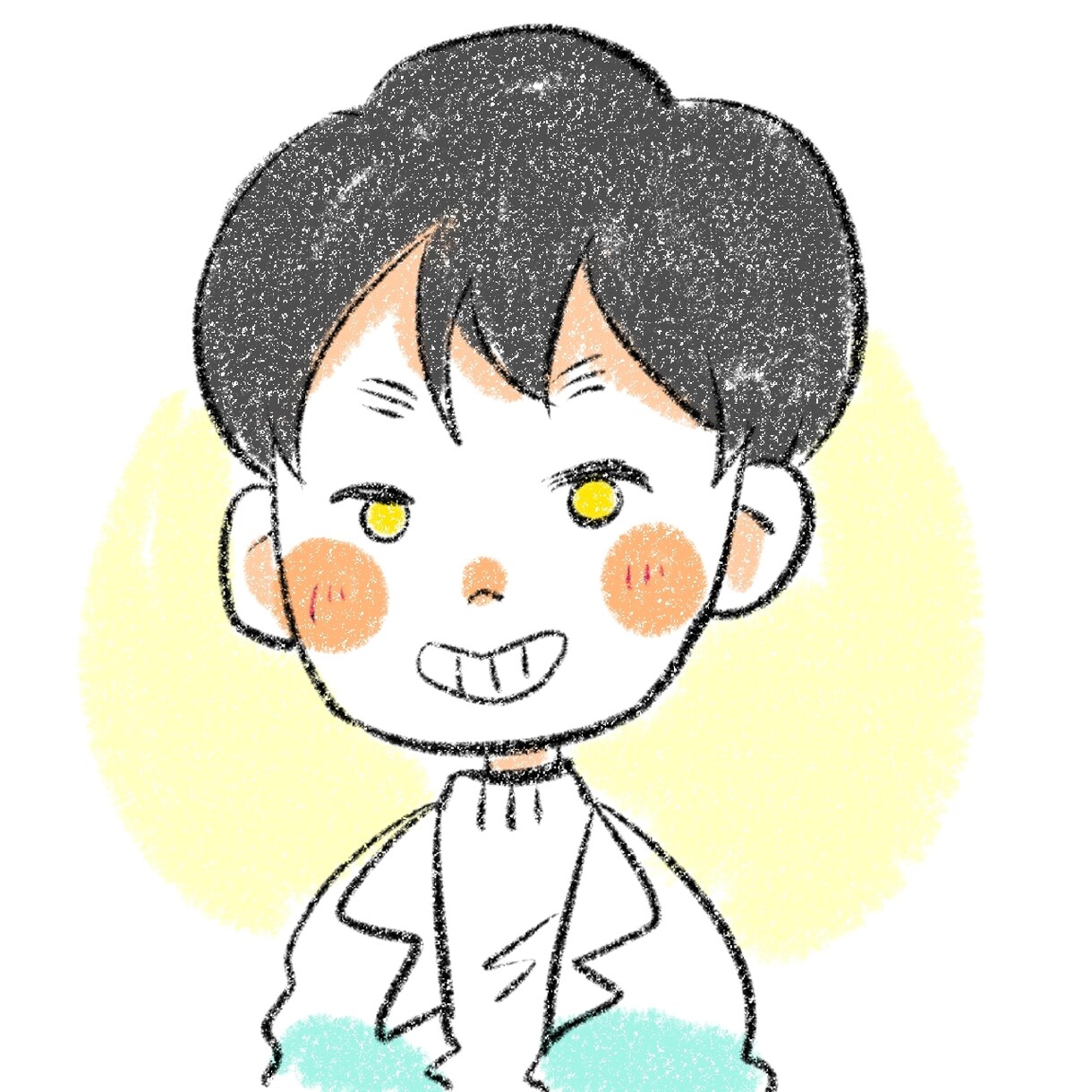 絵本みたいなゆるふわアイコンを描きます ゆるくてふわふわなあたたかいイメージのアイコンを描きます！ イメージ6